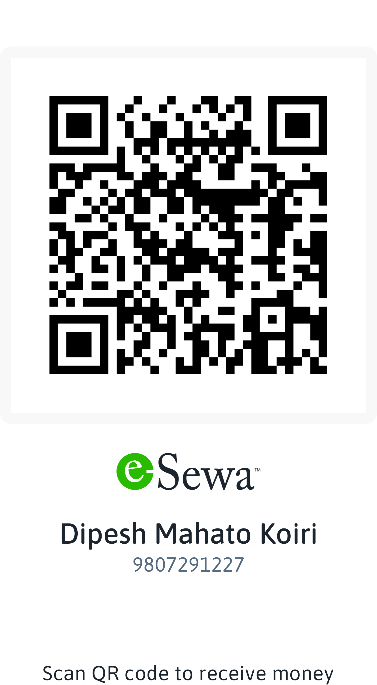 eSewa QR